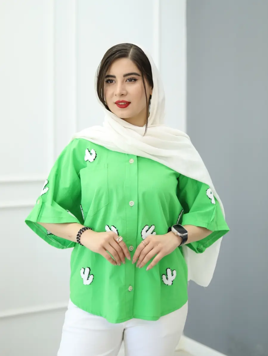 شومیز نیلای